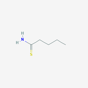 molecular formula C5H11NS B1281579 Pentanethioamide CAS No. 16536-94-0