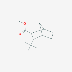 molecular formula C13H22O2 B12815819 Methyl 3-(tert-butyl)bicyclo[2.2.1]heptane-2-carboxylate 