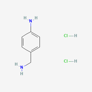 molecular formula C7H12Cl2N2 B1281583 4-(Aminomethyl)aniline dihydrochloride CAS No. 54799-03-0