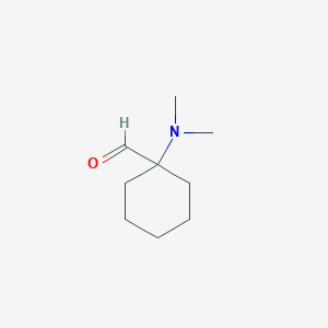 1-(Dimethylamino)cyclohexane-1-carbaldehyde