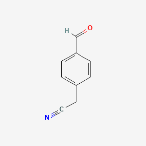molecular formula C9H7NO B1281597 2-(4-Formylphenyl)acetonitrile CAS No. 55211-74-0