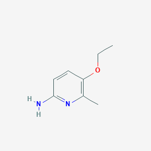 molecular formula C8H12N2O B1281601 5-Ethoxy-6-methylpyridin-2-amine CAS No. 73101-79-8