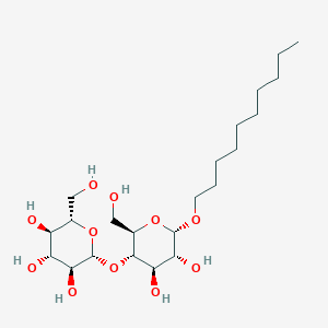 molecular formula C22H42O11 B12816018 Decyl-a-D-maltoside 