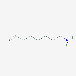 molecular formula C8H17N B1281606 Oct-7-EN-1-amine CAS No. 82223-49-2