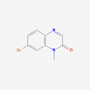 7-Bromo-1-methyl-1H-quinoxalin-2-one