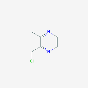 molecular formula C6H7ClN2 B1281616 2-(Chloromethyl)-3-methylpyrazine CAS No. 81831-67-6