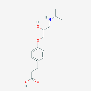 molecular formula C15H23NO4 B128163 Esmolol Acid CAS No. 81148-15-4