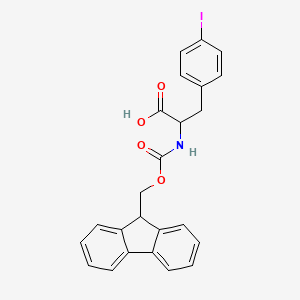 molecular formula C24H20INO4 B12816403 N-Fmoc-4-iodo-L-phenylalanine 