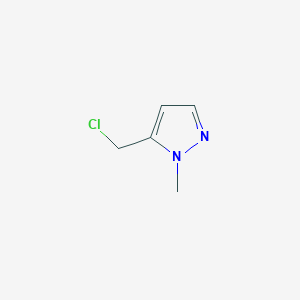 molecular formula C5H7ClN2 B1281641 5-(chloromethyl)-1-methyl-1H-pyrazole CAS No. 84547-63-7