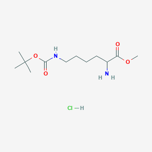 molecular formula C12H25ClN2O4 B12816430 N-Boc-L-lysine methyl ester hydrochloride 