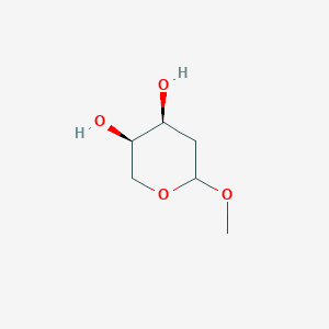 (3R,4S)-6-methoxytetrahydro-2H-pyran-3,4-diol