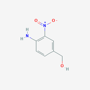 molecular formula C7H8N2O3 B1281694 (4-Amino-3-nitrophenyl)methanol CAS No. 63189-97-9