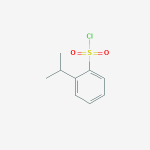 molecular formula C9H11ClO2S B1281706 2-(Propan-2-yl)benzene-1-sulfonyl chloride CAS No. 61738-47-4