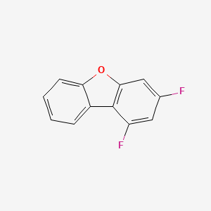 molecular formula C12H6F2O B12817177 1,3-Difluorodibenzo[b,d]furan 