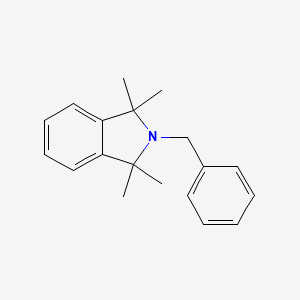 molecular formula C19H23N B1281721 2-Benzyl-1,1,3,3-tetramethylisoindoline CAS No. 82894-83-5
