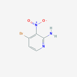 molecular formula C5H4BrN3O2 B1281731 2-Amino-4-bromo-3-nitropyridine CAS No. 84487-10-5