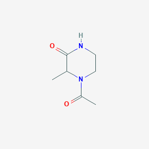 4-Acetyl-3-methylpiperazin-2-one