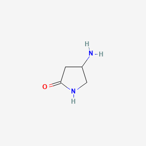 molecular formula C4H8N2O B1281749 4-Aminopyrrolidin-2-one CAS No. 88016-17-5