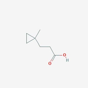 molecular formula C7H12O2 B1281757 3-(1-Methylcyclopropyl)propanoic acid CAS No. 87433-66-7