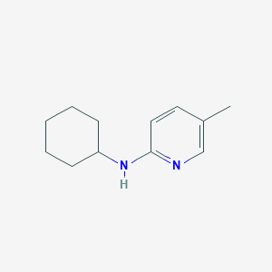 N-cyclohexyl-5-methylpyridin-2-amine
