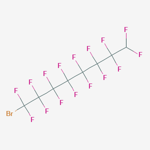 molecular formula C8HBrF16 B1281789 1-Bromo-8H-perfluorooctane CAS No. 89740-38-5