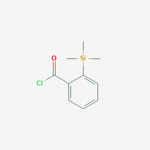 molecular formula C10H13ClOSi B012818 2-(Trimethylsilyl)benzoyl chloride CAS No. 100475-98-7