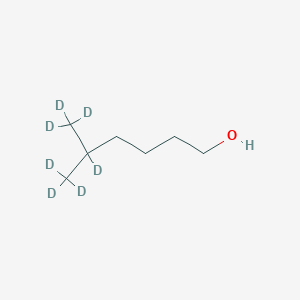 molecular formula C7H16O B128181 5-Methylhexanol-d7 CAS No. 947140-89-8