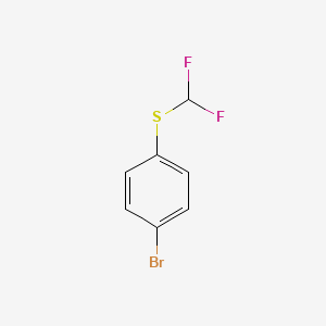 1-Bromo-4-[(difluoromethyl)sulfanyl]benzene