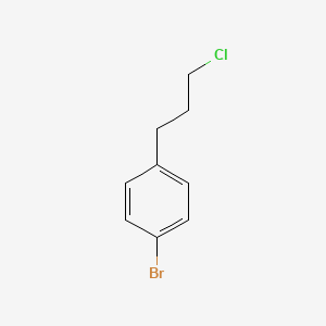 molecular formula C9H10BrCl B1281813 1-Bromo-4-(3-chloropropyl)benzene CAS No. 74003-34-2