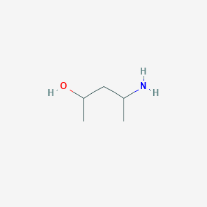 molecular formula C5H13NO B1281818 4-Aminopentan-2-ol CAS No. 13325-12-7