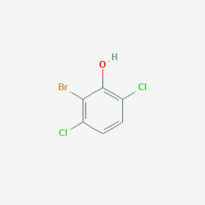 molecular formula C6H3BrCl2O B1281853 2-Bromo-3,6-dichlorophenol CAS No. 63862-91-9
