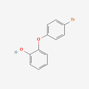 molecular formula C12H9BrO2 B1281874 2-(4-Bromophenoxy)phenol 