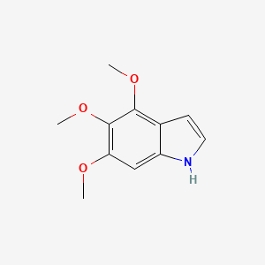 4,5,6-Trimethoxy-1H-indole