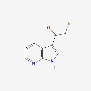 2-Bromo-1-(1H-pyrrolo[2,3-b]pyridin-3-yl)ethanone
