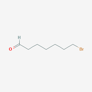 molecular formula C7H13BrO B1281898 7-Bromoheptanal CAS No. 54005-84-4