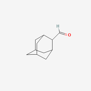 molecular formula C11H16O B1281899 Adamantane-2-carbaldehyde CAS No. 39750-93-1