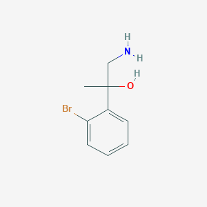 1-Amino-2-(2-bromophenyl)propan-2-ol