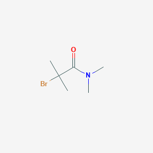 molecular formula C6H12BrNO B1281911 2-Bromo-N,N,2-trimethylpropanamide CAS No. 13887-50-8