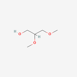 molecular formula C5H12O3 B1281922 2,3-二甲氧基丙醇 CAS No. 40453-77-8