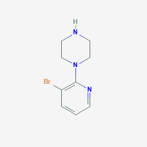 molecular formula C9H12BrN3 B1281932 1-(3-溴吡啶-2-基)哌嗪 CAS No. 87394-56-7