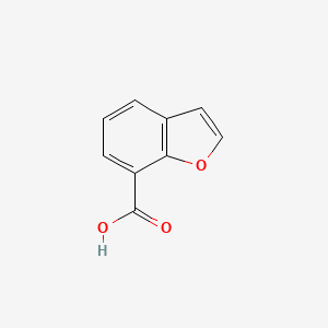 molecular formula C9H6O3 B1281939 苯并呋喃-7-羧酸 CAS No. 90484-22-3