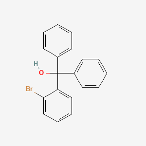 molecular formula C19H15BrO B1281940 (2-溴苯基)二苯甲醇 CAS No. 61593-02-0