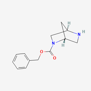 molecular formula C13H16N2O2 B12819407 2-Cbz-2,5-diazabicyclo[2.2.1]heptane 