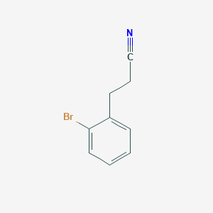 molecular formula C9H8BrN B1281942 3-(2-Bromophenyl)propanenitrile CAS No. 61698-07-5