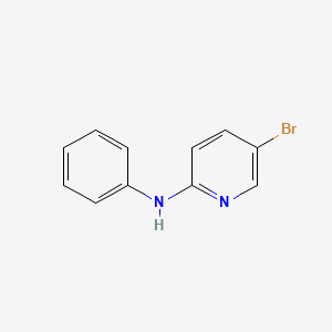 molecular formula C11H9BrN2 B1281947 5-bromo-N-phenylpyridin-2-amine CAS No. 54904-03-9