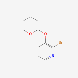 molecular formula C10H12BrNO2 B1281959 2-Bromo-3-(tetrahydro-2-pyranyloxy)pyridine CAS No. 93560-60-2