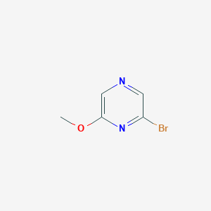 molecular formula C5H5BrN2O B1281960 2-Bromo-6-methoxypyrazine CAS No. 91678-76-1