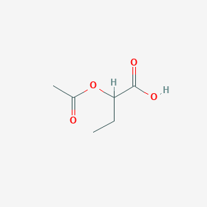 molecular formula C6H10O4 B1281965 2-Acetoxybutanoic acid CAS No. 19947-43-4