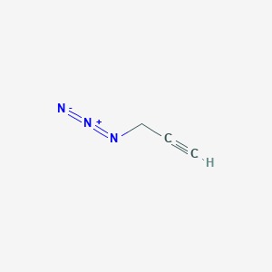 molecular formula C3H3N3 B1281966 3-Azidoprop-1-yne CAS No. 14989-89-0