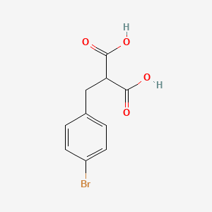 molecular formula C10H9BrO4 B1281969 2-(4-Bromobenzyl)malonic acid CAS No. 92013-18-8